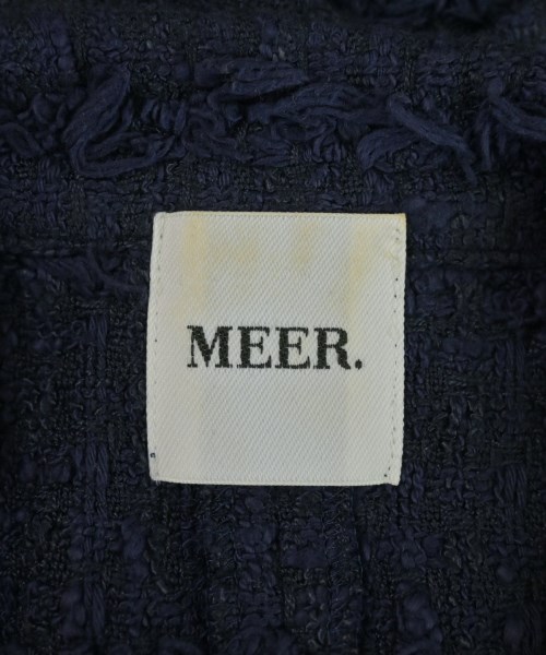 MEER.（メーア）カジュアルシャツ 紺 サイズ:F レディース/2200723449058