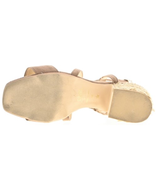 GRISE（グリーズ）サンダル 茶 サイズ:M(23.5cm位) レディース/2200627192234