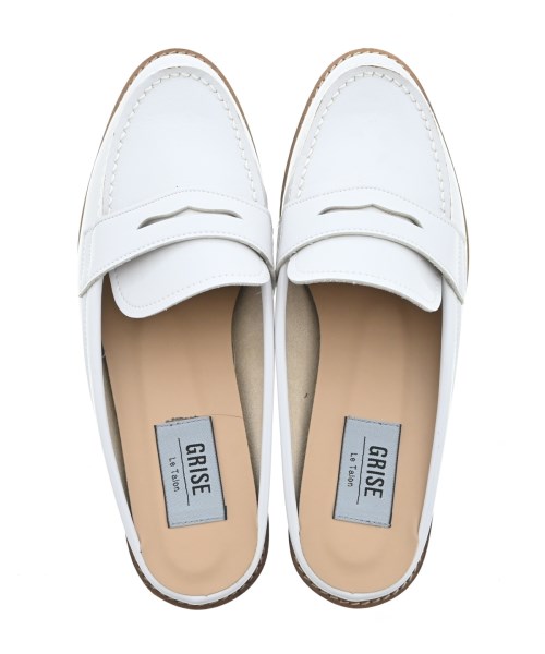 GRISE（グリーズ）ドレスシューズ/ローファー 白 サイズ:M(23.5cm位) レディース/2200627192265