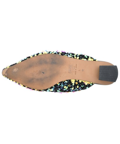 GRISE（グリーズ）サンダル 黒 サイズ:L(24.5cm位) レディース/2200641886058