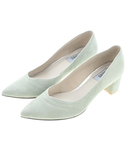 GRISE(グリーズ)パンプス 緑 サイズ:23 1/2(23.5cm位)/2200633091019