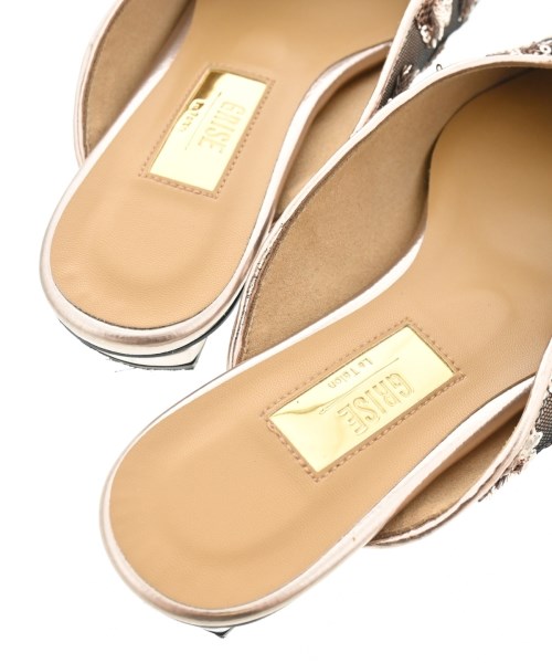 GRISE（グリーズ）サンダル 茶 サイズ:S(22.5cm位) レディース/2200649343034