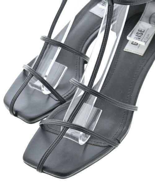 GRISE（グリーズ）サンダル 黒 サイズ:23cm レディース/2200648262039