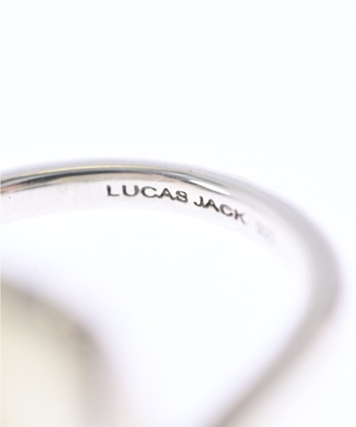 LUCAS JACK（ルーカスジャック）リング 白 サイズ:-(11号位) レディース/2200723192145