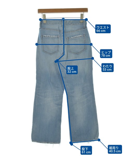Healthy DENIM（ヘルシーデニム）デニムパンツ 紺 サイズ:23(XS位) レディース/2200625380114