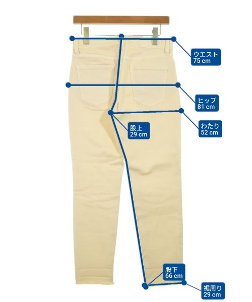 Healthy DENIM（ヘルシーデニム）デニムパンツ 白 サイズ:24(S位) レディース/2200622382258