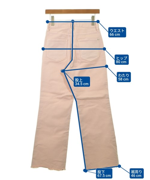 Healthy DENIM（ヘルシーデニム）デニムパンツ ピンク サイズ:24(S位) レディース/2200627217012