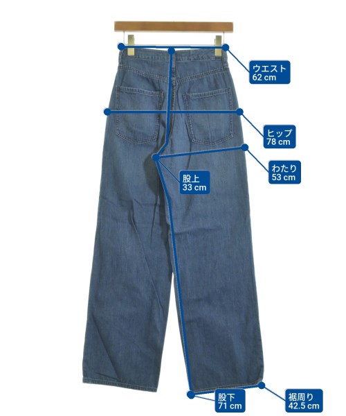 Healthy DENIM（ヘルシーデニム）デニムパンツ 紺 サイズ:23(XS位) レディース/2200615640105