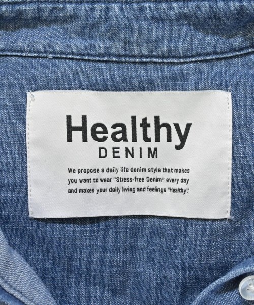 Healthy DENIM（ヘルシーデニム）カジュアルシャツ 青 サイズ:1(S位) レディース/2200615753072