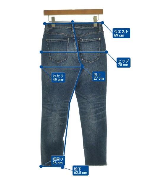 Healthy DENIM（ヘルシーデニム）デニムパンツ 紺 サイズ:22(XS位) レディース/2200610351013