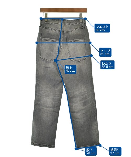 Healthy DENIM（ヘルシーデニム）デニムパンツ グレー サイズ:24(S位) レディース/2200606322102