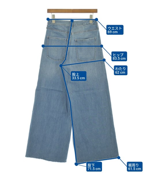 Healthy DENIM（ヘルシーデニム）デニムパンツ 青 サイズ:24(S位) レディース/2200672715037