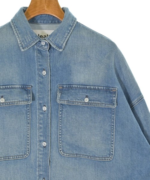 Healthy DENIM（ヘルシーデニム）カジュアルシャツ 青 サイズ:0(XS位) レディース/2200675163101
