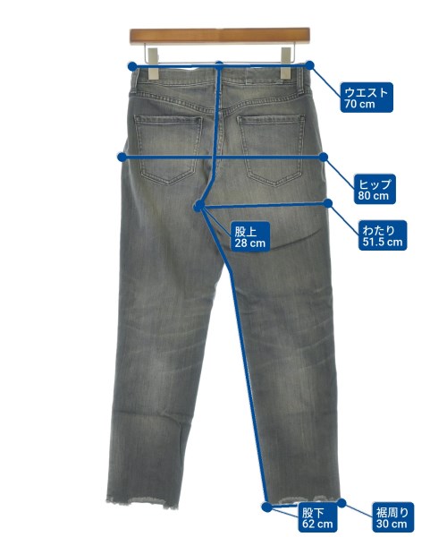 Healthy DENIM（ヘルシーデニム）デニムパンツ グレー サイズ:23(XS位) レディース/2200674031043