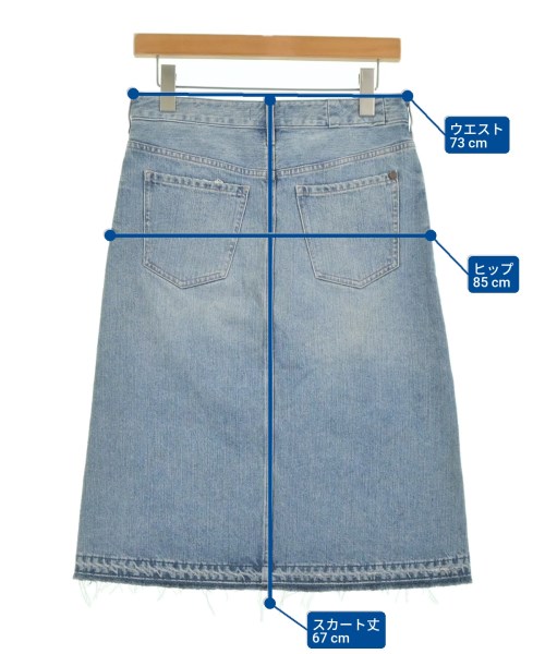 Healthy DENIM（ヘルシーデニム）ロング・マキシ丈スカート 青 サイズ:S レディース/2200679887027