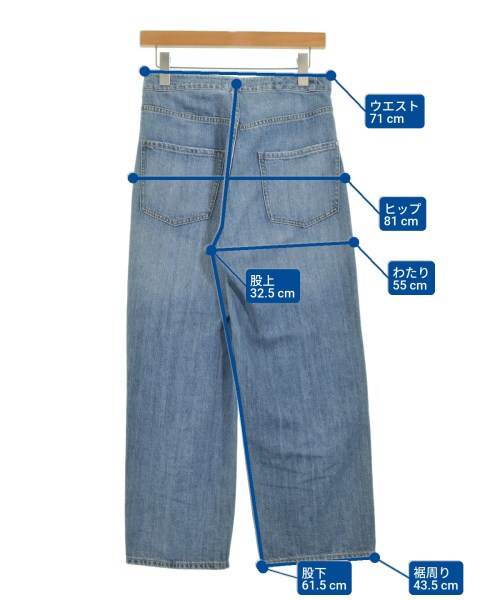 Healthy DENIM（ヘルシーデニム）デニムパンツ 青 サイズ:24(S位) レディース/2200676649116