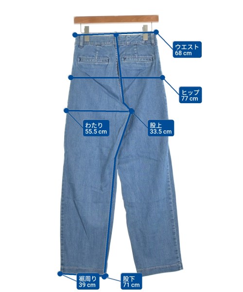 Healthy DENIM（ヘルシーデニム）デニムパンツ 青 サイズ:23(XS位) レディース/2200687016051