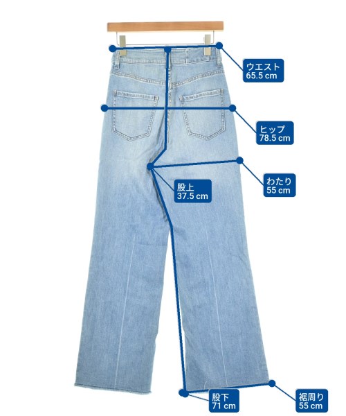 Healthy DENIM（ヘルシーデニム）デニムパンツ 青 サイズ:24(S位) レディース/2200690195057