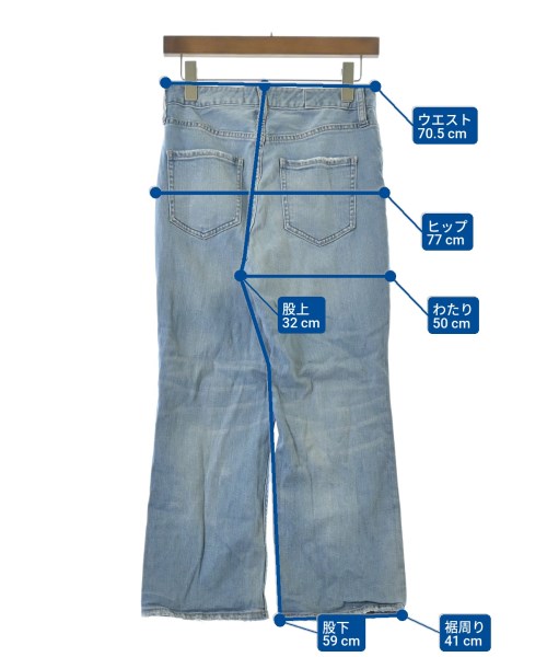 Healthy DENIM（ヘルシーデニム）デニムパンツ 青 サイズ:25(S位) レディース/2200697338020