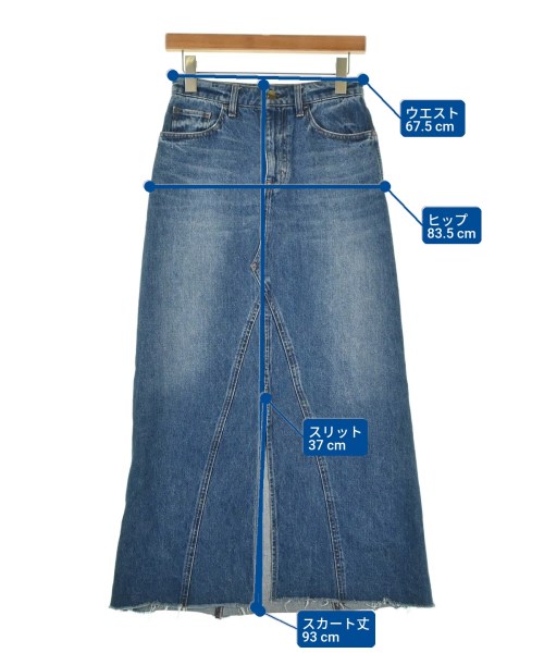 Healthy DENIM（ヘルシーデニム）ロング・マキシ丈スカート 青 サイズ:S レディース/2200695989064