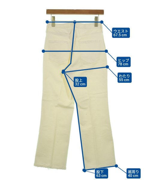 Healthy DENIM（ヘルシーデニム）デニムパンツ 白 サイズ:24(S位) レディース/2200646406381