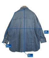 Healthy DENIM（ヘルシーデニム）カジュアルシャツ 青 サイズ:1(S位) レディース/2200658691041