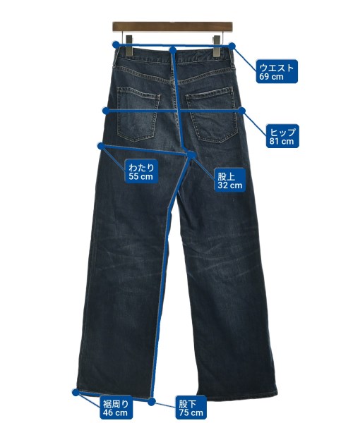 Healthy DENIM（ヘルシーデニム）デニムパンツ 青 サイズ:24(S位) レディース/2200709795025
