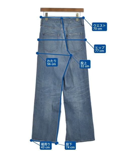 Healthy DENIM（ヘルシーデニム）デニムパンツ 青 サイズ:24(S位) レディース/2200714925011