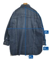Healthy DENIM（ヘルシーデニム）カジュアルシャツ 紺 サイズ:1(S位) レディース/2200712569026