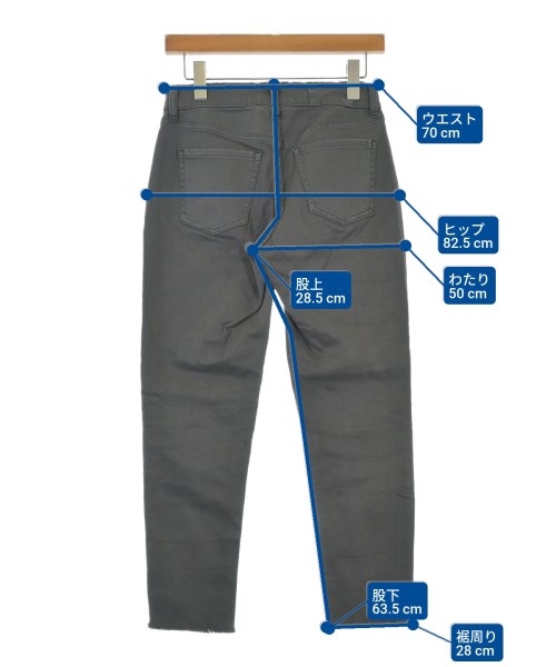 Healthy DENIM（ヘルシーデニム）デニムパンツ グレー サイズ:22(XS位) レディース/2200640887056