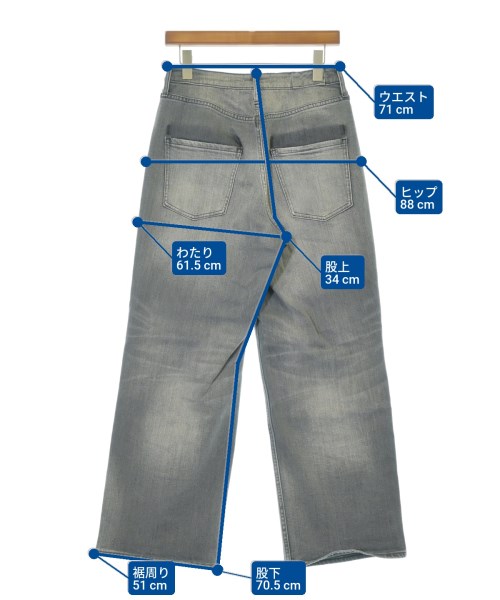 Healthy DENIM（ヘルシーデニム）デニムパンツ グレー サイズ:25(S位) レディース/2200647674017