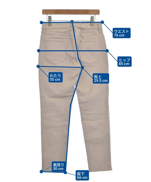 Healthy DENIM（ヘルシーデニム）デニムパンツ ベージュ サイズ:24(S位) レディース/2200648337072