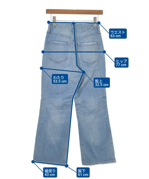 Healthy DENIM（ヘルシーデニム）デニムパンツ 青 サイズ:22(XS位) レディース/2200705082037