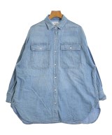 Healthy DENIM（ヘルシーデニム）カジュアルシャツ 青 サイズ:1(S位) レディース/2200691824079