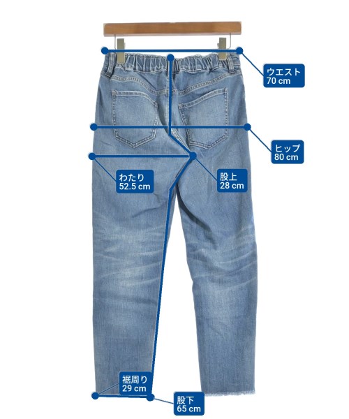 Healthy DENIM（ヘルシーデニム）デニムパンツ 青 サイズ:23(XS位) レディース/2200663125104
