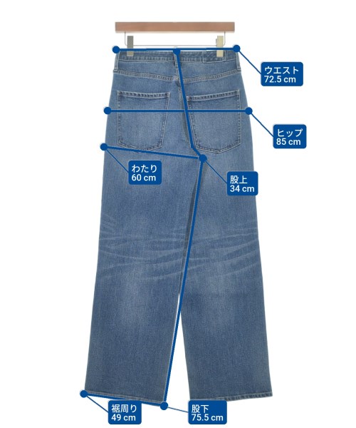 Healthy DENIM（ヘルシーデニム）デニムパンツ 青 サイズ:24(S位) メンズ/2200664164102