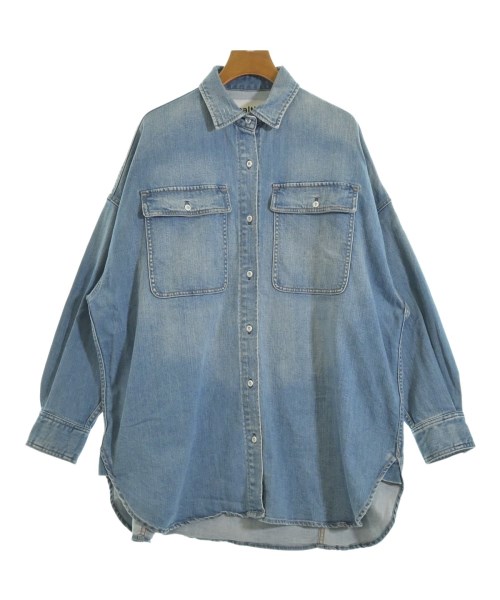 Healthy DENIM(ヘルシーデニム)カジュアルシャツ 青 サイズ:1(S位)/2200671674106