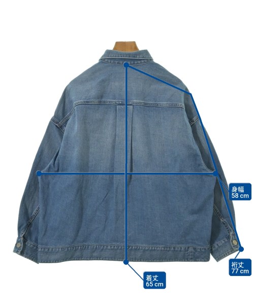 Healthy DENIM（ヘルシーデニム）デニムジャケット 青 サイズ:1(S位) レディース/2200737402063