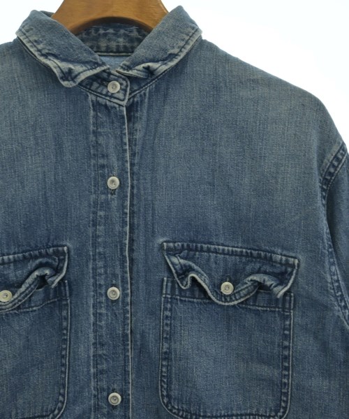 Healthy DENIM（ヘルシーデニム）カジュアルシャツ 青 サイズ:1(S位) レディース/2200718433024