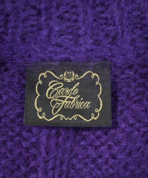 cardo fabrica（カルドファブリカ）カーディガン 紫 サイズ:F レディース/2200688849351