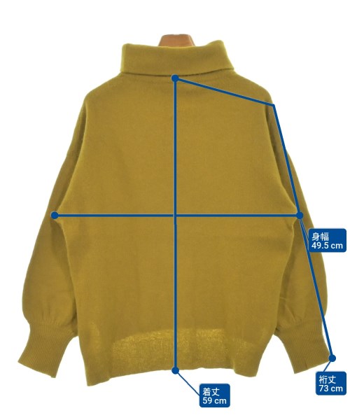 cardo fabrica（カルドファブリカ）ニット・セーター 黄 サイズ:F レディース/2200648189046