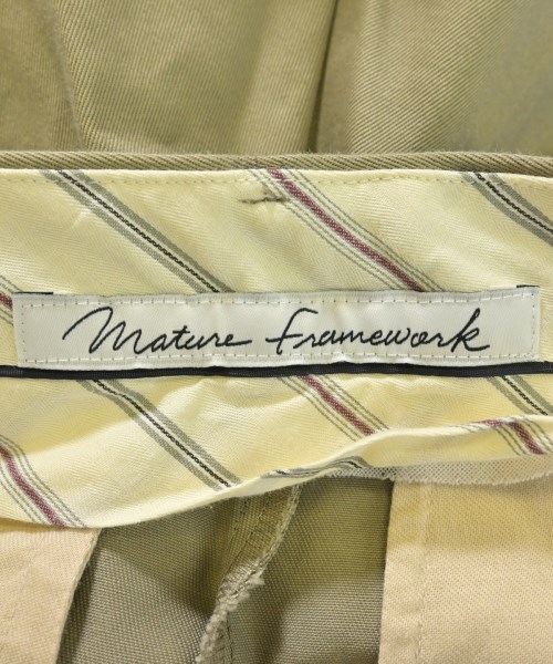 Mature Framework（マチュールフレームワーク）チノパン ベージュ サイズ:40(M位) レディース/2200618177042
