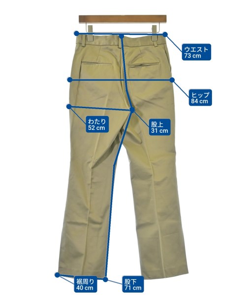 Mature Framework（マチュールフレームワーク）チノパン ベージュ サイズ:40(M位) レディース/2200618177042