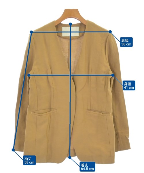 Mature Framework（マチュールフレームワーク）カジュアルジャケット ベージュ サイズ:38(M位) レディース/2200605586031