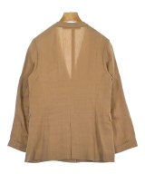 Mature Framework（マチュールフレームワーク）ノーカラージャケット 茶 サイズ:38(M位) レディース/2200676649017