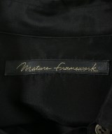 Mature Framework（マチュールフレームワーク）カジュアルシャツ 黒 サイズ:36(S位) レディース/2200664997137