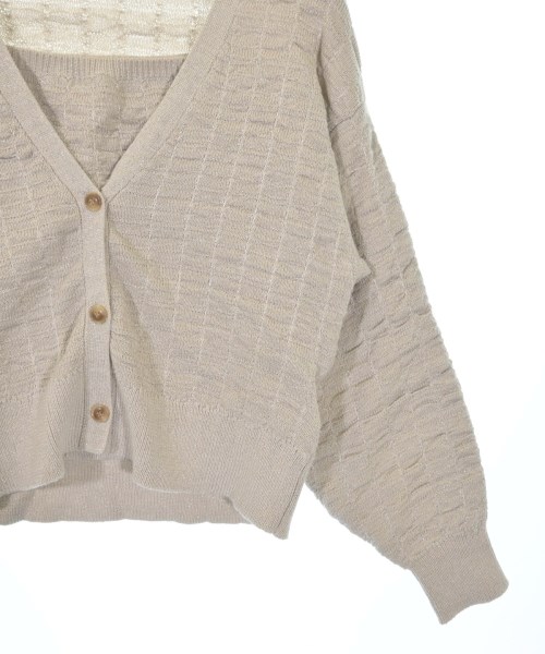 F by ROSSO（エフバイロッソ）カーディガン ベージュ サイズ:F レディース/2200623651063