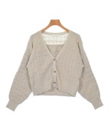 F by ROSSO（エフバイロッソ）カーディガン ベージュ サイズ:F レディース/2200623651063