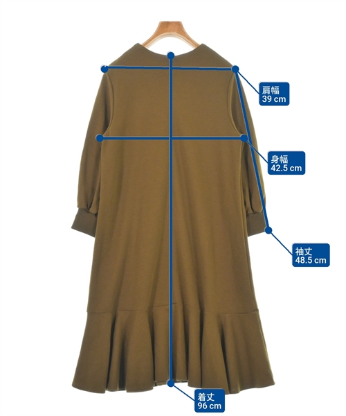 F by ROSSO（エフバイロッソ）ワンピース 茶 サイズ:F レディース/2200622830025