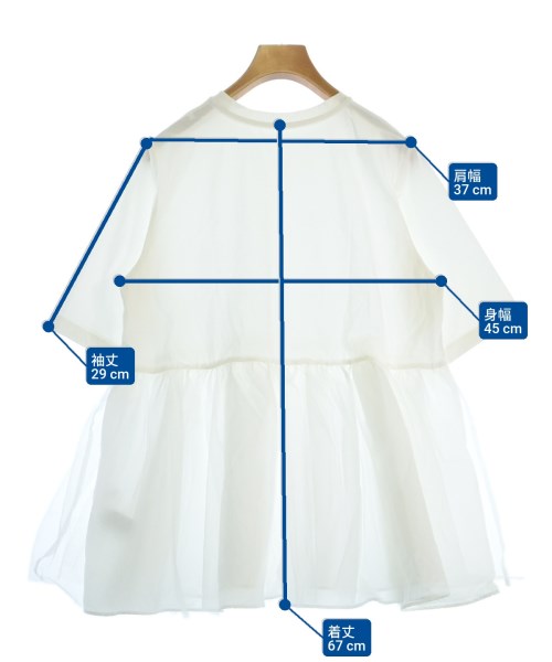 F by ROSSO（エフバイロッソ）ブラウス 白 サイズ:F レディース/2200635527073